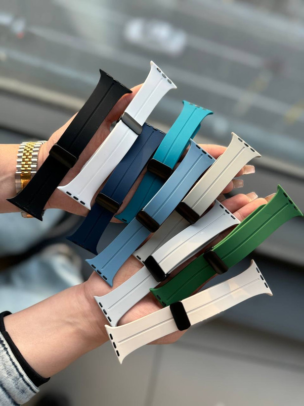بند سیلکونی مگنتی اپل واچ و اسمارت واچ
